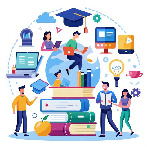 Creative Visuals Exploring Educational Concepts Back to School Concept | Premium AI-generated vector