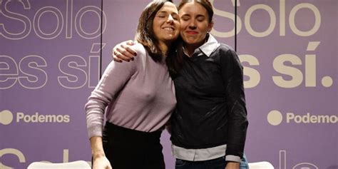 Ione Belarra Acude Sin Sujetador Porque Es Violencia Contra Las Mujeres