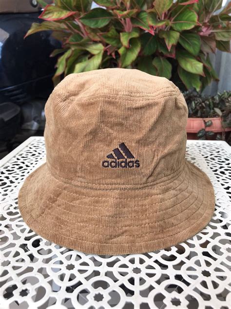 Adidas Vintage Adidas Corduroy Buckets Hat Grailed