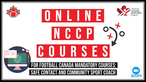 Football Canada On Twitter Online Nccp Courses In Cooperation With