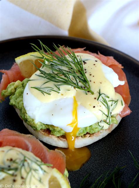 Fancy Salmon Avocado Eggs Benedict Eggs Benedict Salmon Avocado Avocado Egg