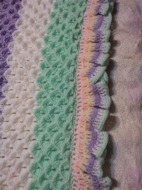 Crocodile Stitch Baby Blanket Free Pattern From Bernat Crocodile