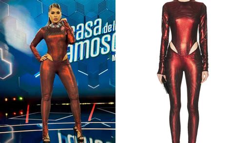 Galilea Montijo Modela Ajustado Jumpsuit De M S De Mil Pesos Fama