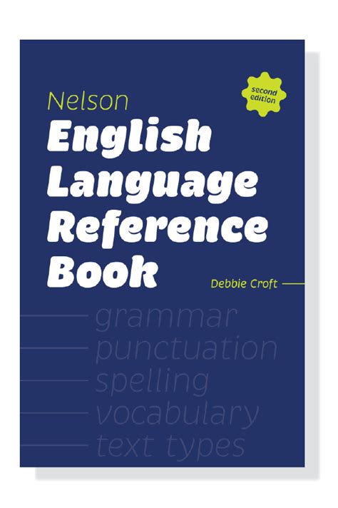 Nelson English Language Reference Book Cengage Australia