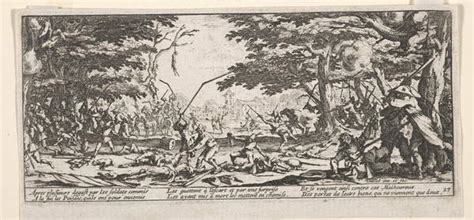 La Vengeance Des Paysans Jacques Callot Estampe D Art