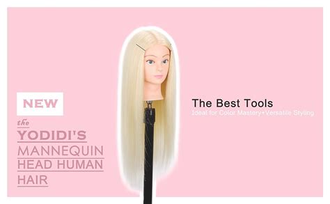 Amazon Mannequin Head Human Hair Female Human Hair