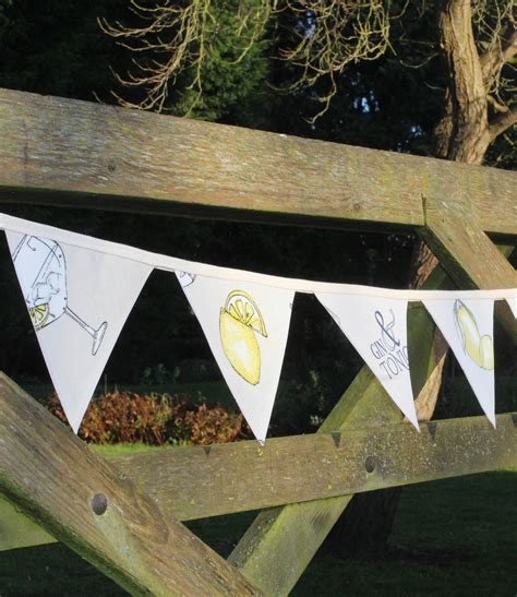 Outdoor Bunting Oilcloth Bunting Pvc Bunting Garden Etsy