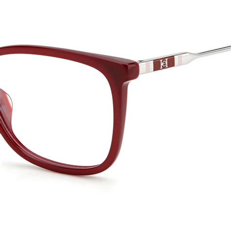 Carolina Herrera Ch Lhf Burgundy Eyeglasses Woman