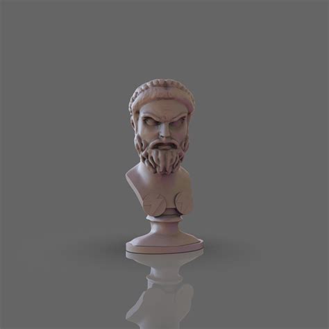 Free Stl File Zeus Bust 👤 ・3d Printing Idea To Download・cults