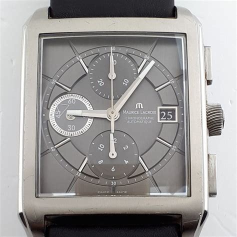 Maurice Lacroix Pontos Rectangular Chronograph Pt Catawiki