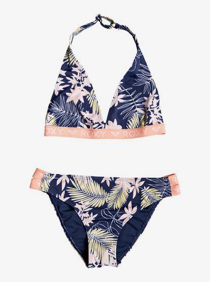 Bikini Point Halter Bikini Set For Girls 8 16 Roxy