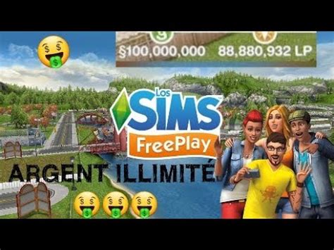 ARGENT ILLIMITÉ DANS LES SIMS freeplay YouTube