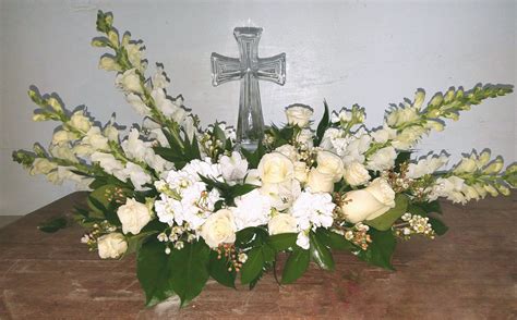 Purity And Peace Casket Spray