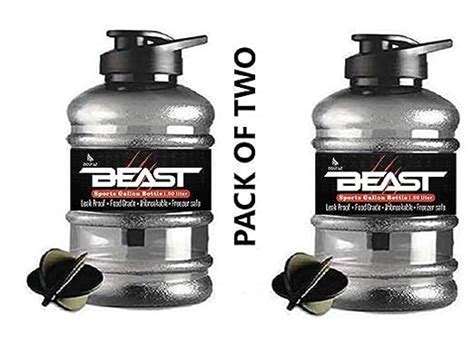 DOVEAZ Beast Sports Water Bottle For Gym Protein Shaker Bottle