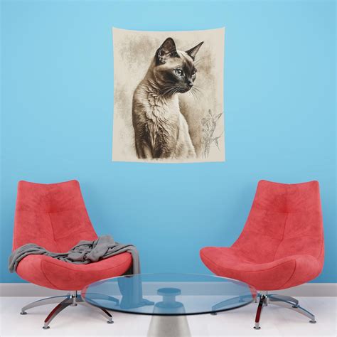 Siamese Cat Sketch digital Download - Etsy