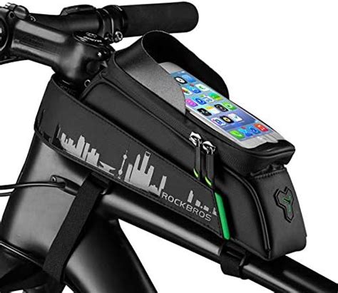 Rockbros Bolsa Para Cuadro De Bicicleta Bolsa M Vil Impermeable Con