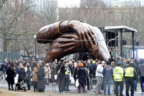 People Disgusted After Obscene 10 Million Mlk Statue Is Erected In Boston