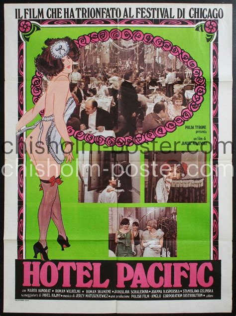 Hotel Pacific Zaklete Rewiry Original Vintage Poster Chisholm