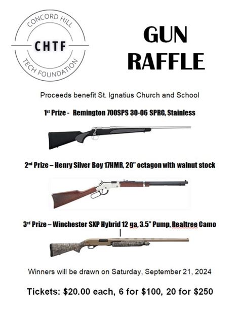 Chtf Dinner Auction Gun Raffle Raffle Creator