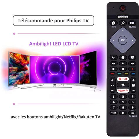 Telecomanda Tv Philips Ambilight K Myhgrc Plastic Negru X