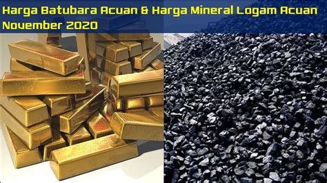 Harga Batubara Acuan Harga Mineral Logam Acuan November 2020 Mimir