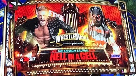 Demon Finn Balor Will Take On Edge At Wrestlemania Inside Hell In A