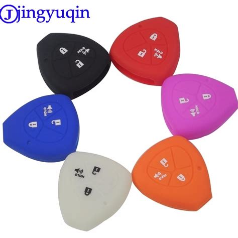 Jingyuqin Remote Tasten Silikon Auto Schl Ssel Abdeckung Fall F R