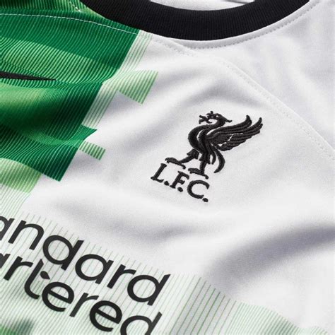 Conjunto Nike Liverpool Fc Segunda Equipaci N Ni O White