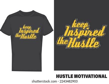 Hustle Motivational Inspirational Quotes Stock Vector (Royalty Free) 2243482903 | Shutterstock