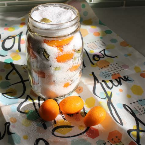 Preserved Kumquats The Lunchbox Season