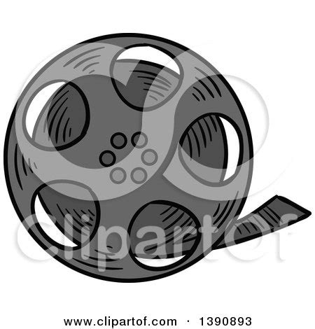 Sketched Film Reel Posters, Art Prints by - Interior Wall Decor #1390893