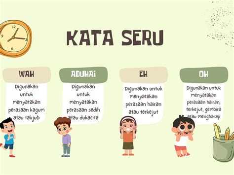 KATA SERU Free Activities online for kids in 3rd grade by Siti Siti