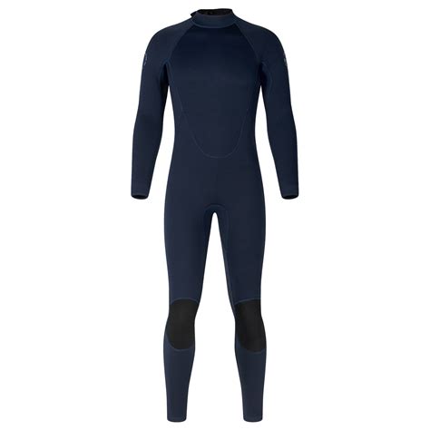 ZQUUVOU Men's Long Sleeve Wetsuit Zipper 3MM Neoprene Wetsuit Diving