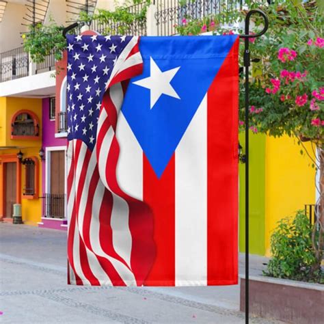 Puerto Rican American Flag Puerto Rico Usa Tqn1041fv1 Flagwix