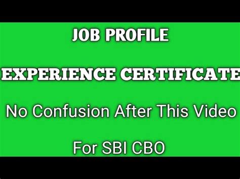 Don T Miss Out Everything You Need To Know About Sbi Cbo Job Profile