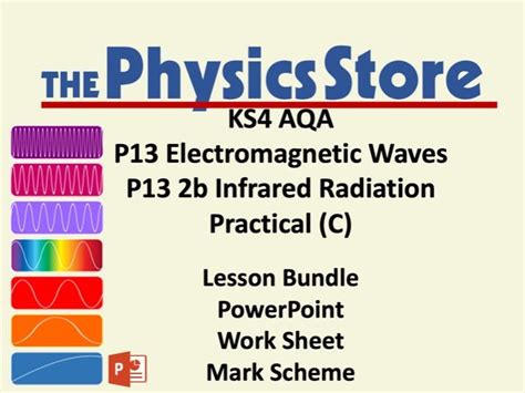 Ks4 Gcse Physics Aqa P13 2b Infrared Radiation Practical Lesson Bundle