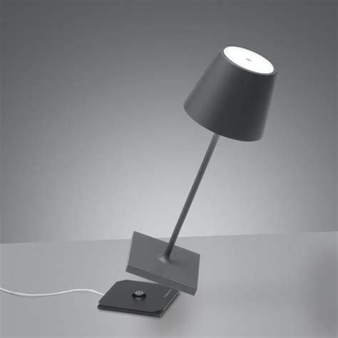 Zafferano Poldina Pro Mini Akku Led Tischleuchte Mit Dimmer Cct