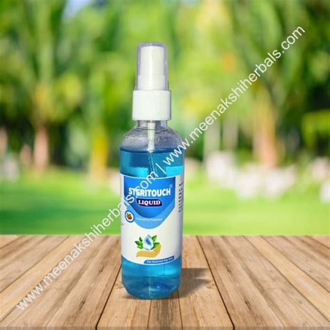 STERITOUCH LIQUID HAND SANITIZER 100ML SPRAY Meenakshi Herbals