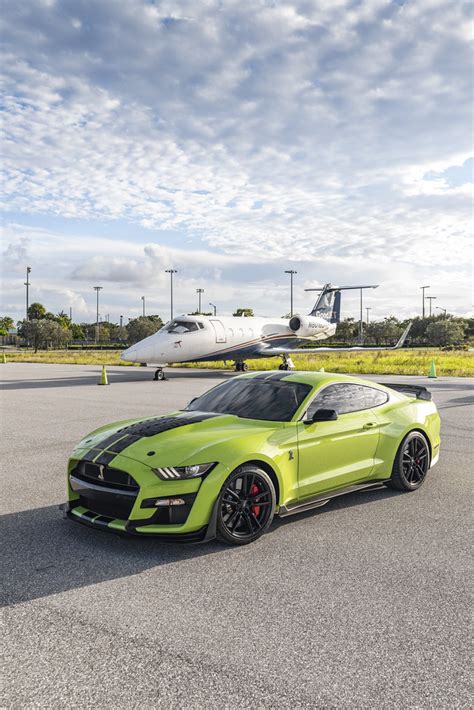 Ford Mustang GT500 Grabber Lime Zack Kyle Fletcher Flickr