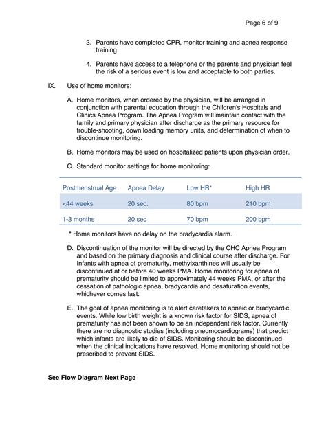 Apnea protocol 2-18-11 | PDF