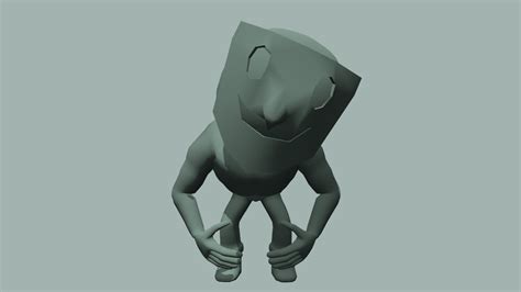 Teni The Golem With A Mask 3d Model By Knaupari [bc763de] Sketchfab