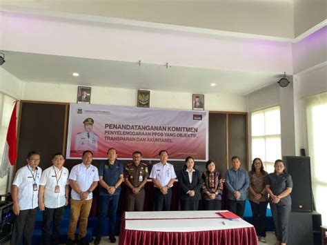 Pemkot Tomohon Tandatangani Komitmen Ppdb Dan Mou Bersama Iakn Manado