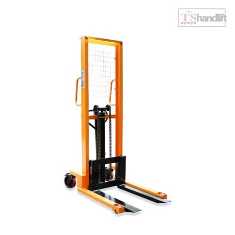 High Lift Pallet Truck 200KG Manual Stacker Keg Lifter Lift Height 92cm