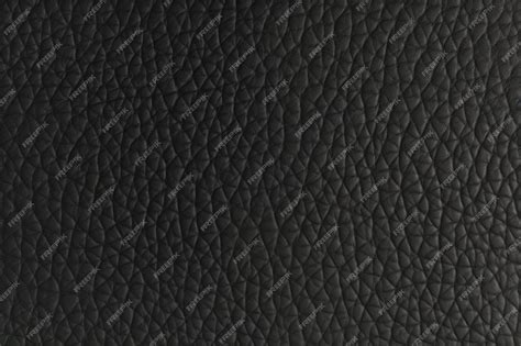 Premium AI Image | High resolution black leather texture