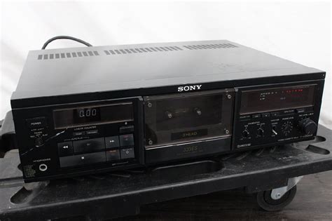 【傷や汚れあり】【行董】sony ソニー Tc K333esx カセットデッキ Tapecorder Stereo Cassette Deck