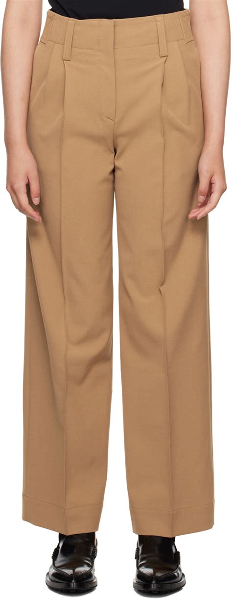 Beaufille Tan Ulla Trousers Beaufille