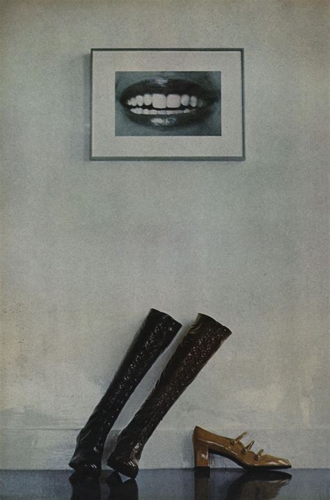 Guy Bourdin Charles Jourdan Ad Vogue 1970 And Promise Me You Won