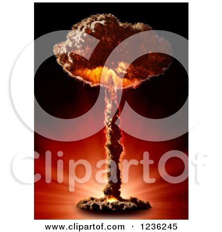 Nuclear Bomb Mushroom Cloud Posters, Art Prints by - Interior Wall ...