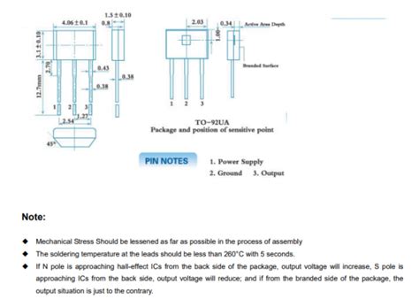 Chenyang Linear Hall Effect Sensors Ics Cyl49e Max Sensitiv