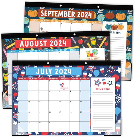 Amazon Doodle Teacher Desk Calendar Academic Desk